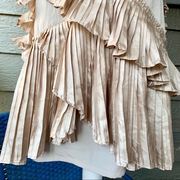 GAP Dress with Drop-Waist & Ruffled Peplum Layers - Picture 5 of 8